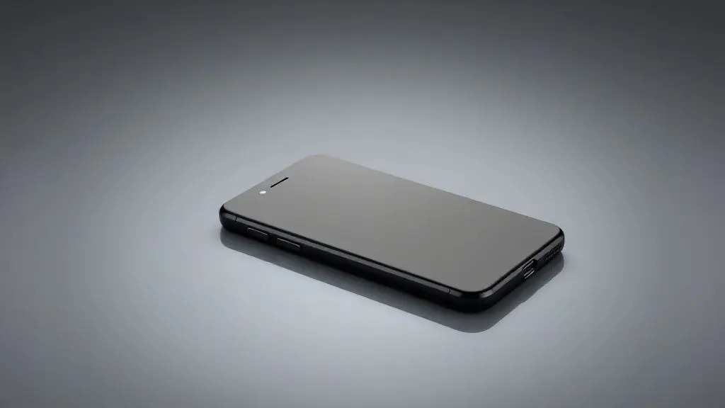 Capinha de celular minimalista preta para iPhone 15 Pro Max, em estúdio, mostrando a textura e design de proteção.