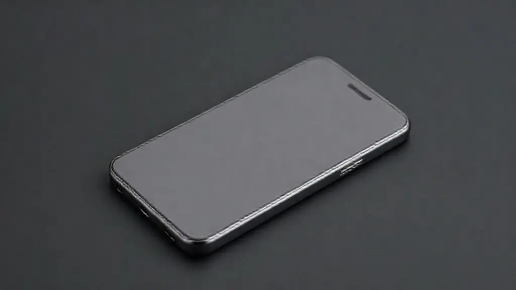 Smartphone antigo cinza metálico em estúdio, ilustrando a análise completa e se o iPhone 6 vale a pena comprar em 2024.